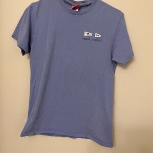 Simply Southern Light Blue Short Sleeve Tee